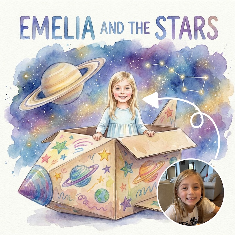Personalized picture books starring your kid